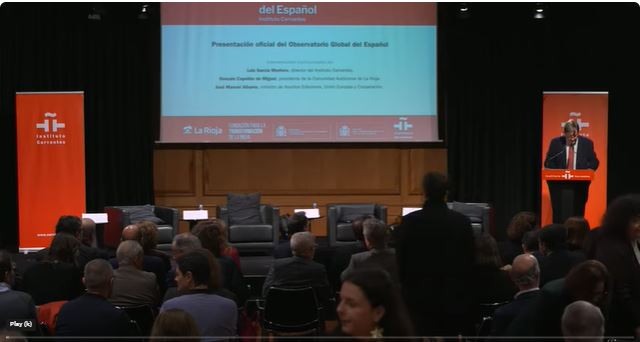 Presentación de «El español en el mundo 2022. Anuario del Instituto Cervantes»